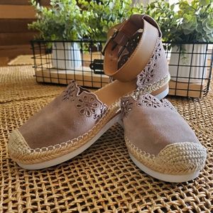 Crown Vintage BRIXIE espadrilles wedge sandal TAN